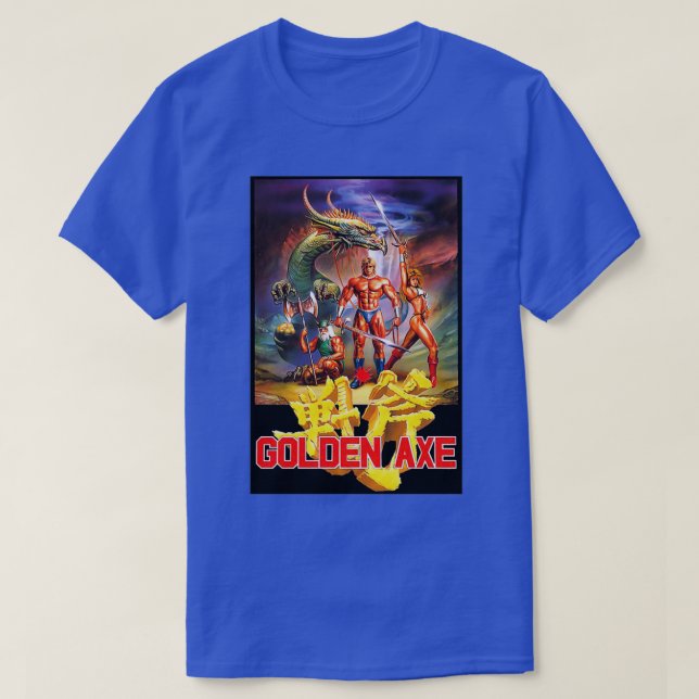 Golden Poster T-Shirt (Design Front)