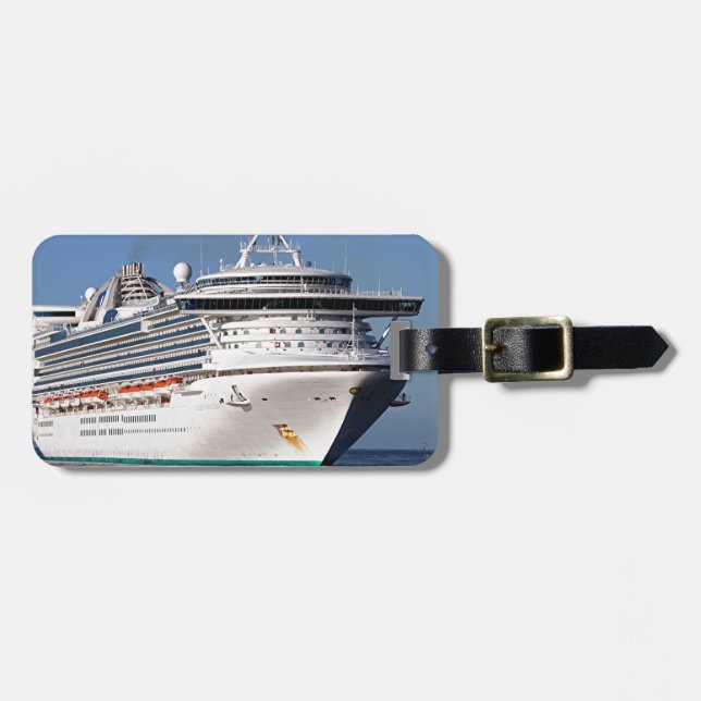 Golden Princess cruise ship Luggage Tag (Front Horizontal)