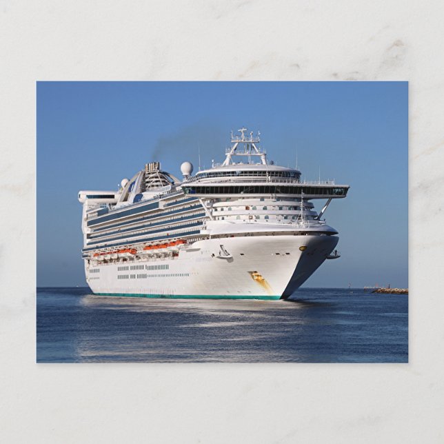 Golden Princess cruise ship Postcard (Front)