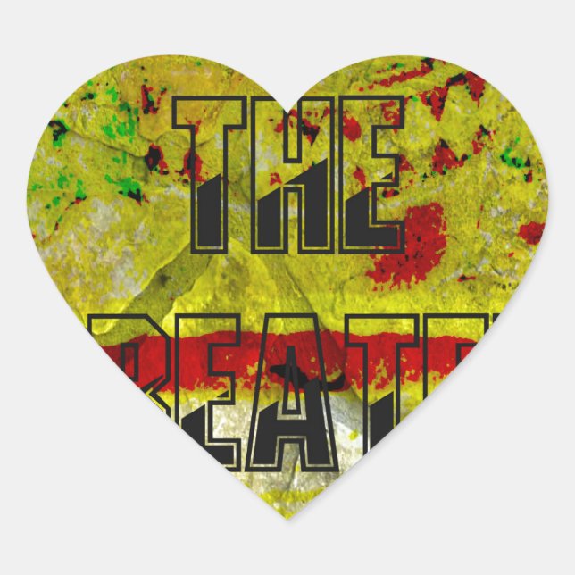 Golden Promise: The Golden Script of Destiny Heart Sticker (Front)