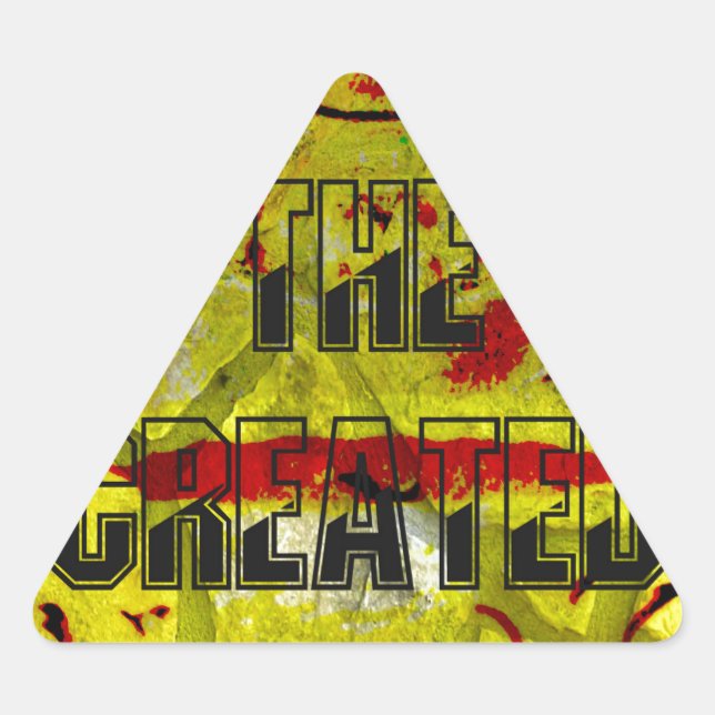 Golden Promise: The Golden Script of Destiny Triangle Sticker (Front)