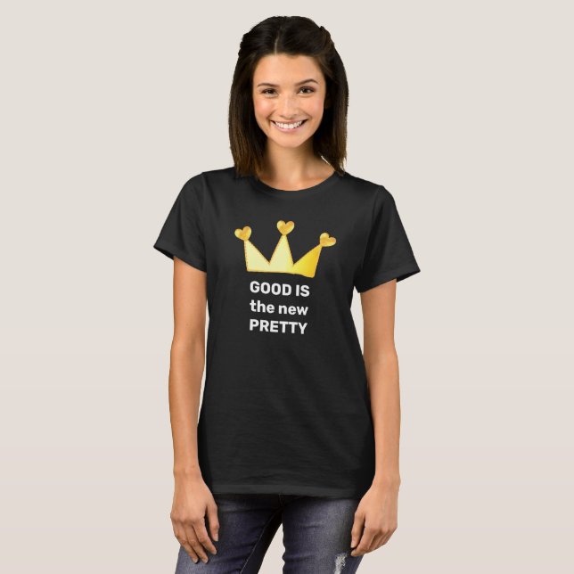 Golden Queen of Hearts T-Shirt (Front Full)