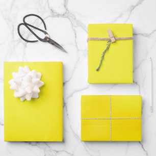 Golden Quiet Wrapping Paper Sheets