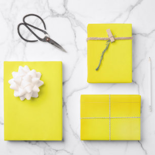 Golden Quiet Wrapping Paper Sheets