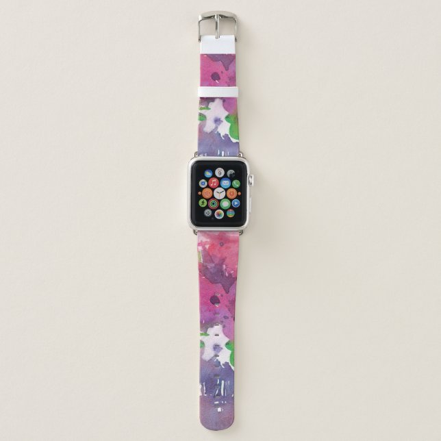 Golden Quote V Apple Watch Band (Front)