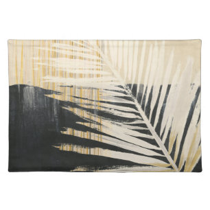 Golden Raffia - Palm Fronds Cloth Placemat
