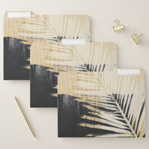 Golden Raffia - Palm Fronds File Folder