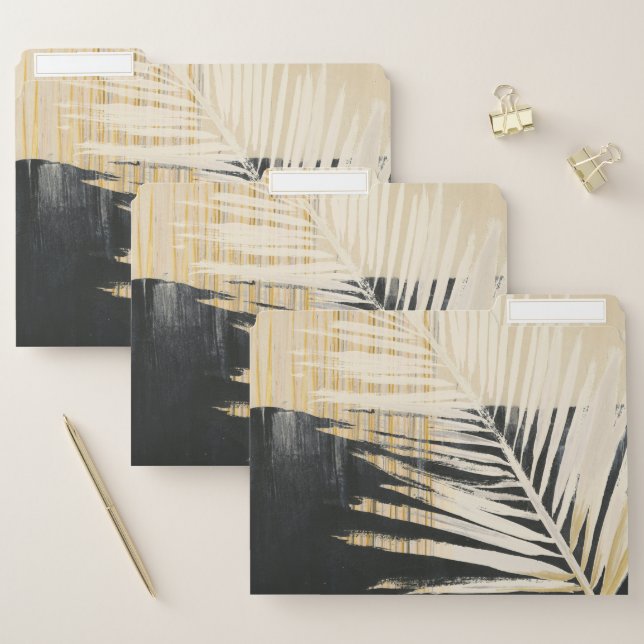 Golden Raffia - Palm Fronds File Folder (Set)