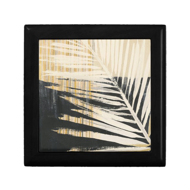 Golden Raffia - Palm Fronds Gift Box (Front)