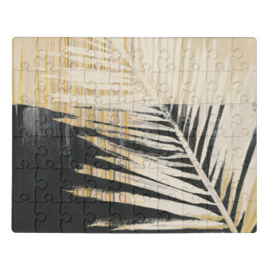 Golden Raffia - Palm Fronds Jigsaw Puzzle