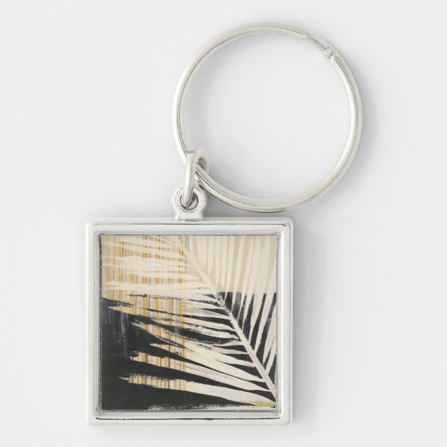Golden Raffia - Palm Fronds Keychain (Front)