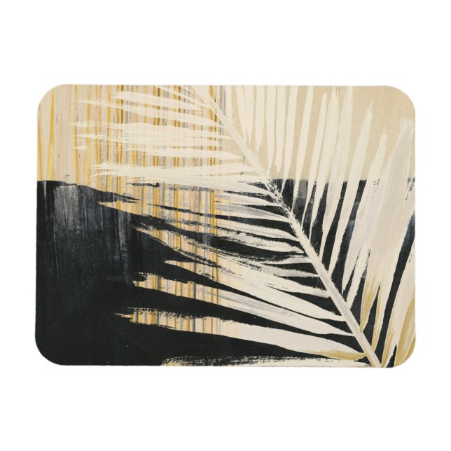 Golden Raffia - Palm Fronds Magnet (Horizontal)