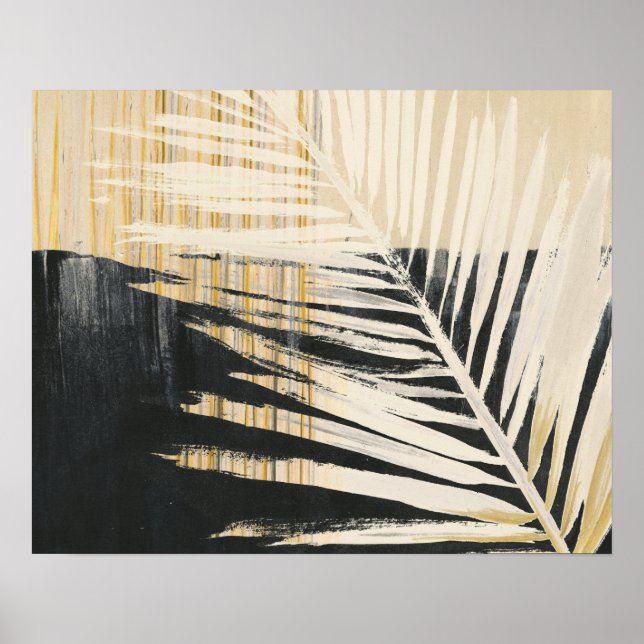 Golden Raffia - Palm Fronds Poster (Front)