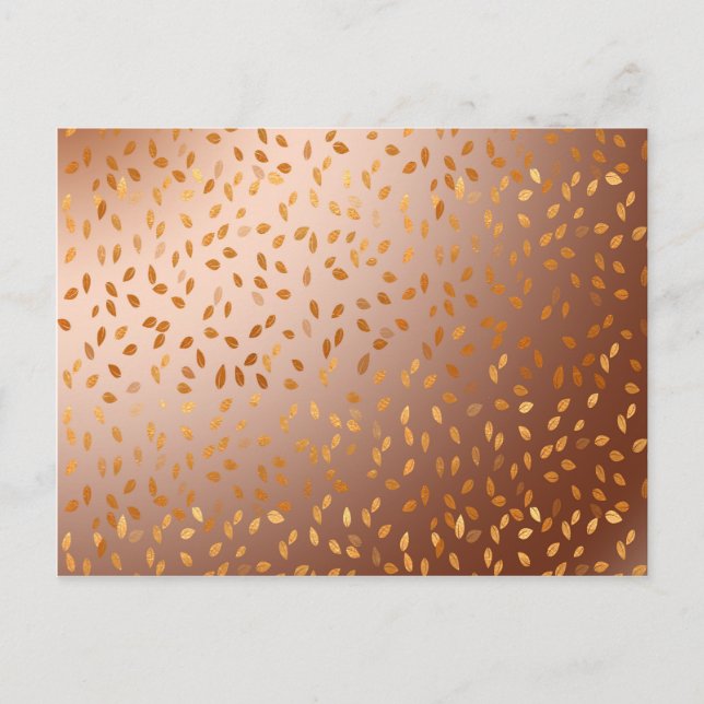 Golden rain postcard (Front)