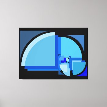 Golden Ratio Deconstructed Poster Canvas Print by Ars_Brevis at Zazzle