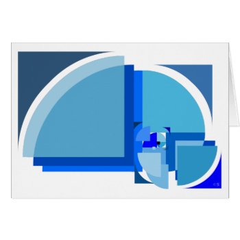 Golden Ratio Deconstructed Poster Postcard by Ars_Brevis at Zazzle