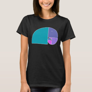 Golden Ratio Elephant - Fibonacci Spiral 3 T-Shirt