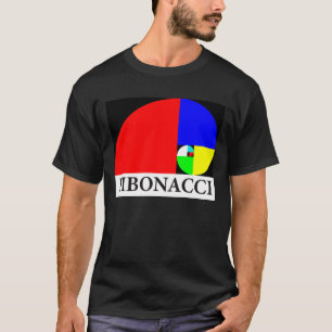 Golden Ratio, Fibonacci Spiral T-Shirt