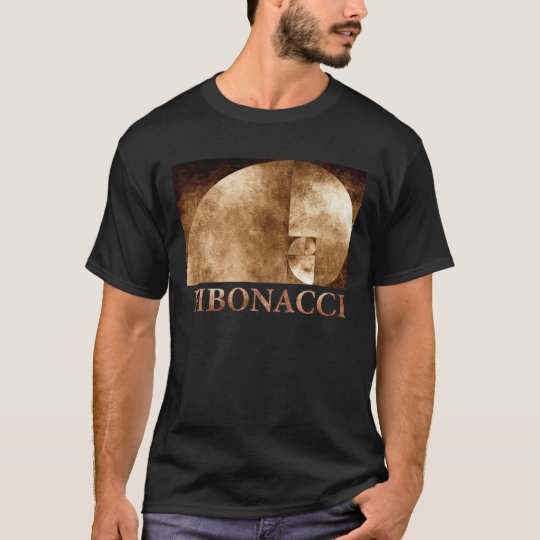 Golden Ratio, Fibonacci Spiral T-Shirt