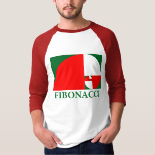 Golden Ratio, Fibonacci Spiral T-Shirt