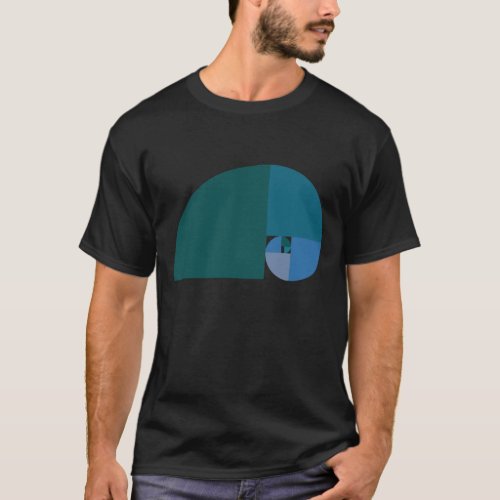 Golden Ratio Fibonacci Spiral T_Shirt