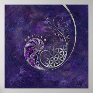 Golden Ratio - Sacred Geometry Ornament Poster