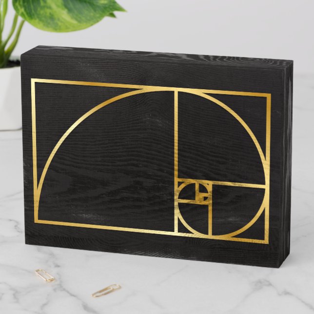 Golden Ratio Sign (In Situ Horizontal)