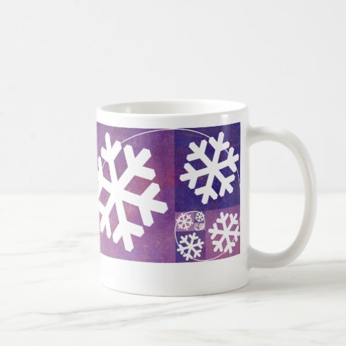 Golden Ratio Snowflake Coffee Mug