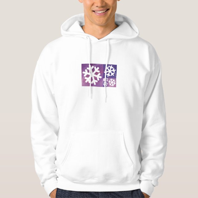 Golden Ratio Snowflake Hoodie (Front)