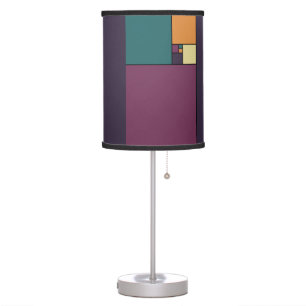 Golden Ratio Squares Table Lamp