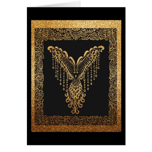 Golden raven cards (Front)