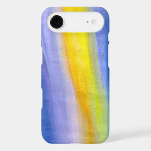 Golden Ray Abstract Art iPhone 17 Air Case