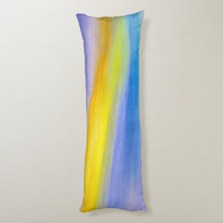 Golden Ray Abstract Body Pillow