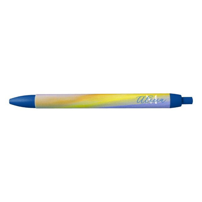 Golden Ray Abstract Pen (Front)