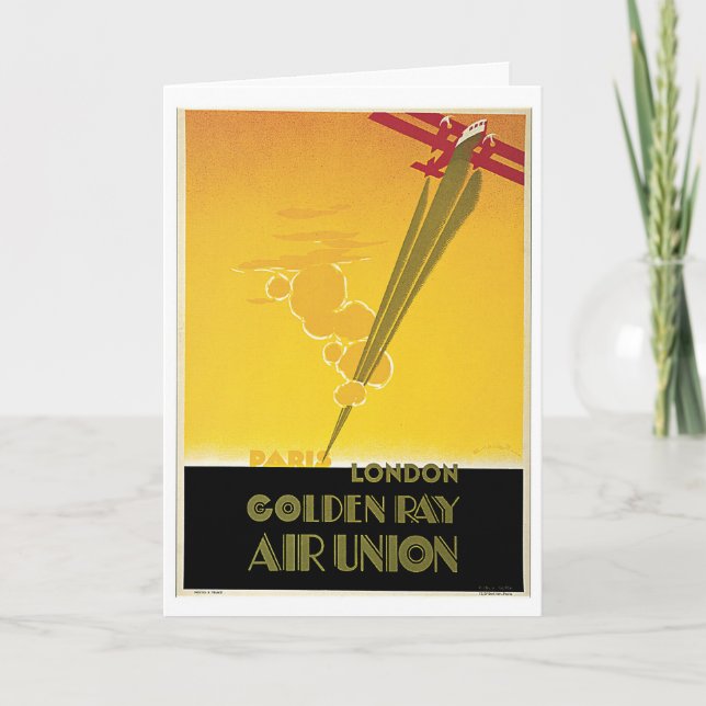 Golden Ray Air Union Card (Front)