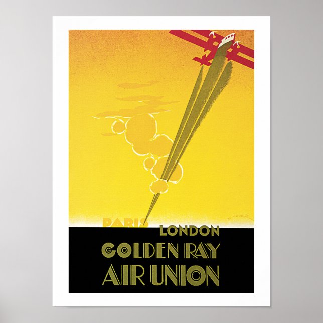 Golden Ray ~ Air Union Poster (Front)