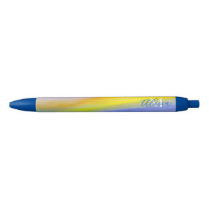 Golden Ray Modern Abstract Art Pen