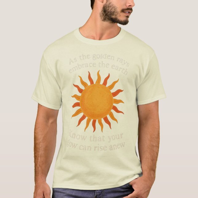Golden Rays of Renewal T-Shirt (Front)