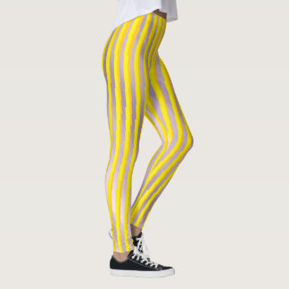 Golden Ray's on Pink Waves Leggings