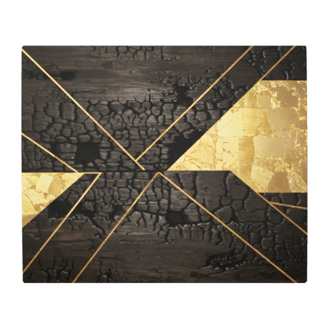 Golden Rebirth: Elegant Art from Chaos Metal Art (Front)