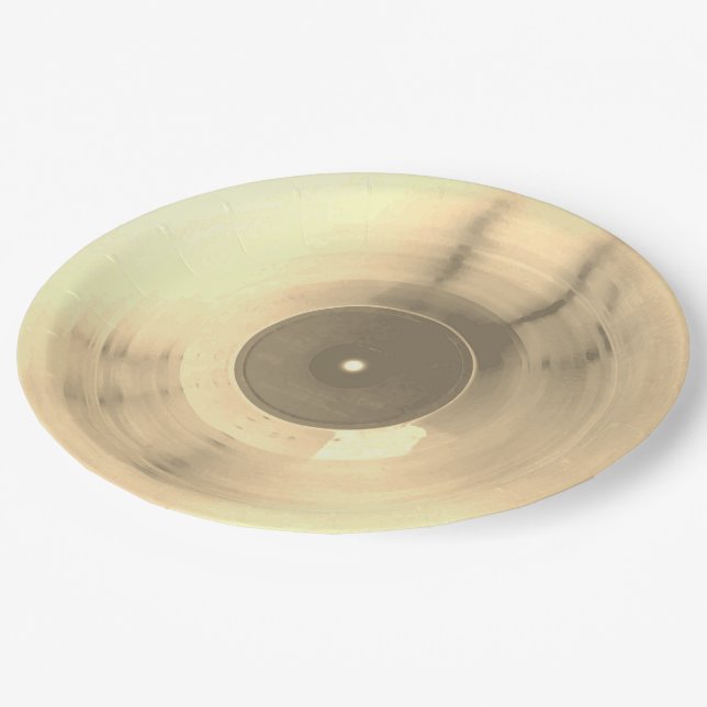 Golden record plate (Angled)
