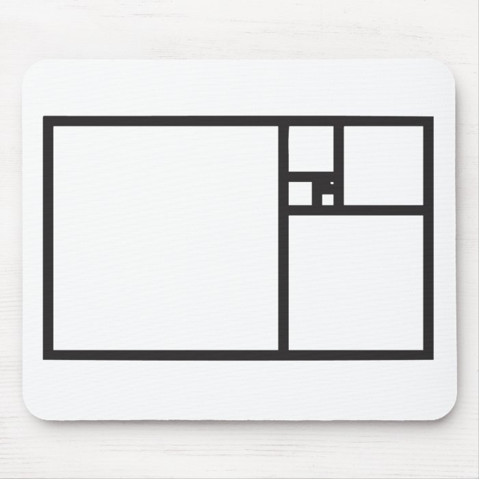 Golden Rectangle Mouse Pads