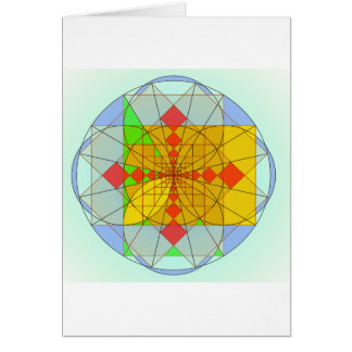 Golden rectangle shapes cards