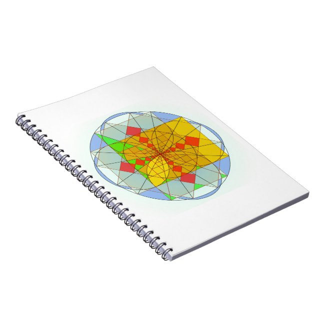 Golden rectangle shapes notebook (Right Side)
