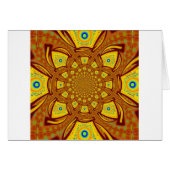 Golden Red African Asian traditional colors (Front Horizontal)