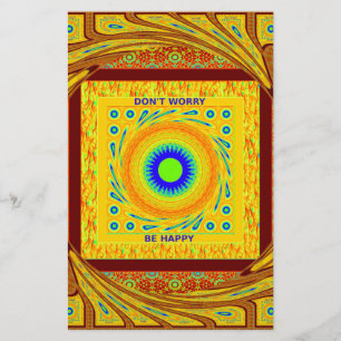 Golden Red African Traditional Color