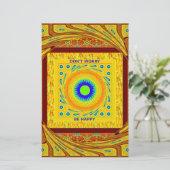 Golden Red African Traditional Color (Standing Front)