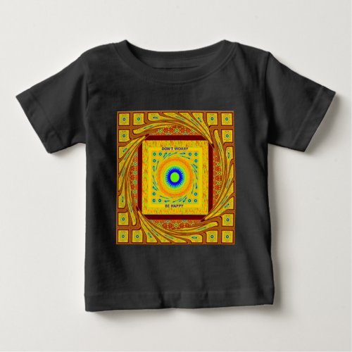 Golden Red African Traditional Color Baby T_Shirt
