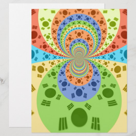 Golden Red African Traditional Colors (Front/Back)