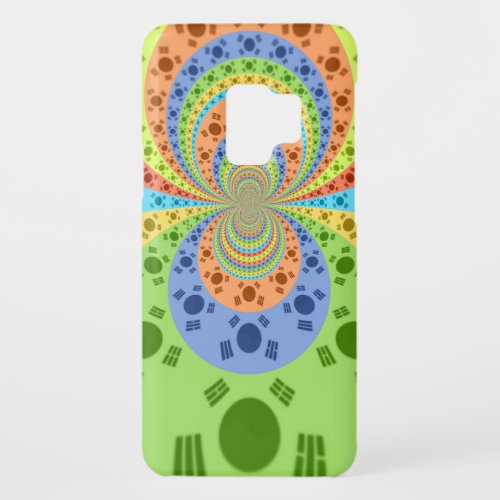 Golden Red African Traditional Colors Case_Mate Samsung Galaxy S9 Case